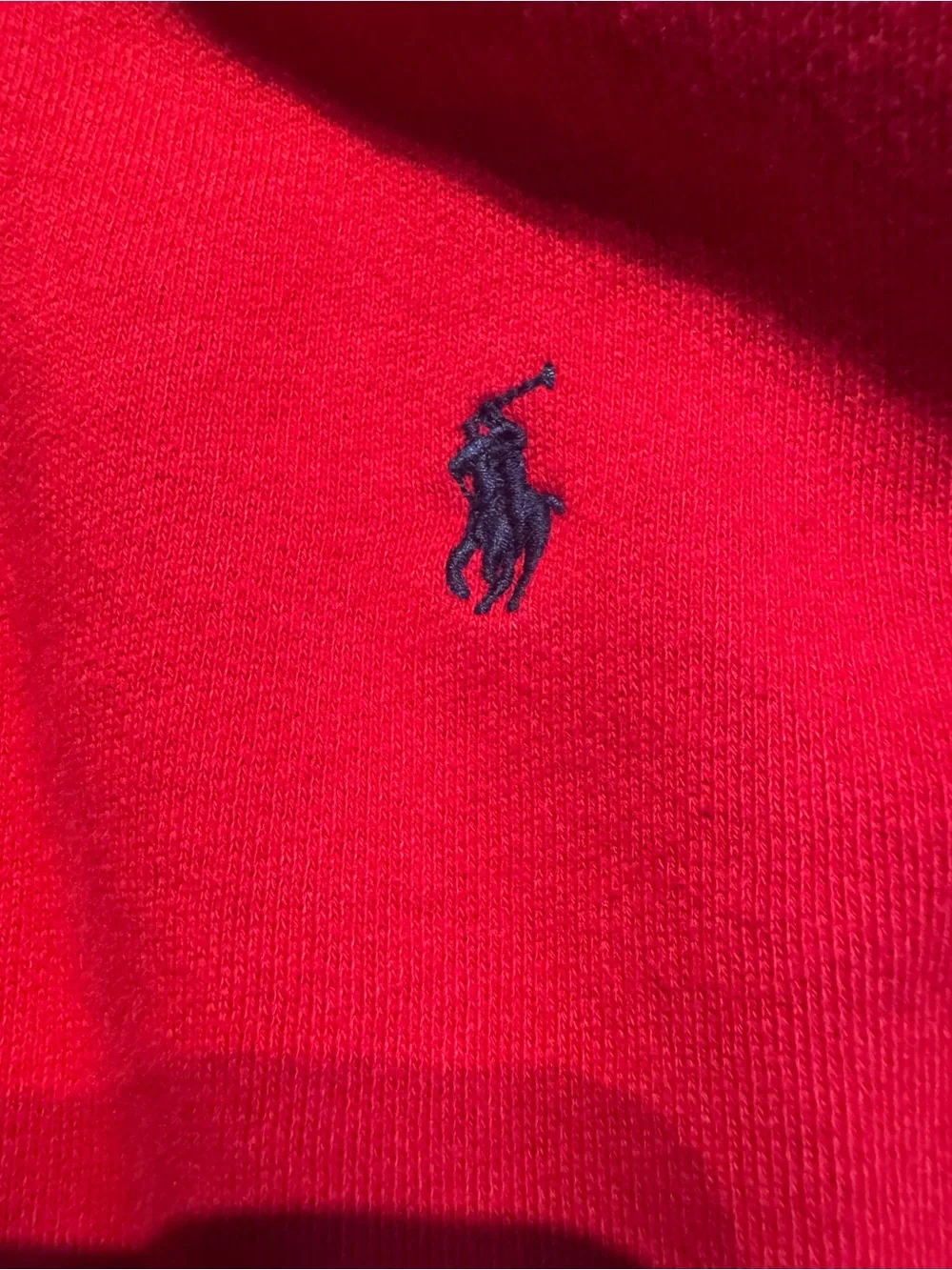 Polo by Ralph Lauren Bright Red Fleece Zip Hoodie